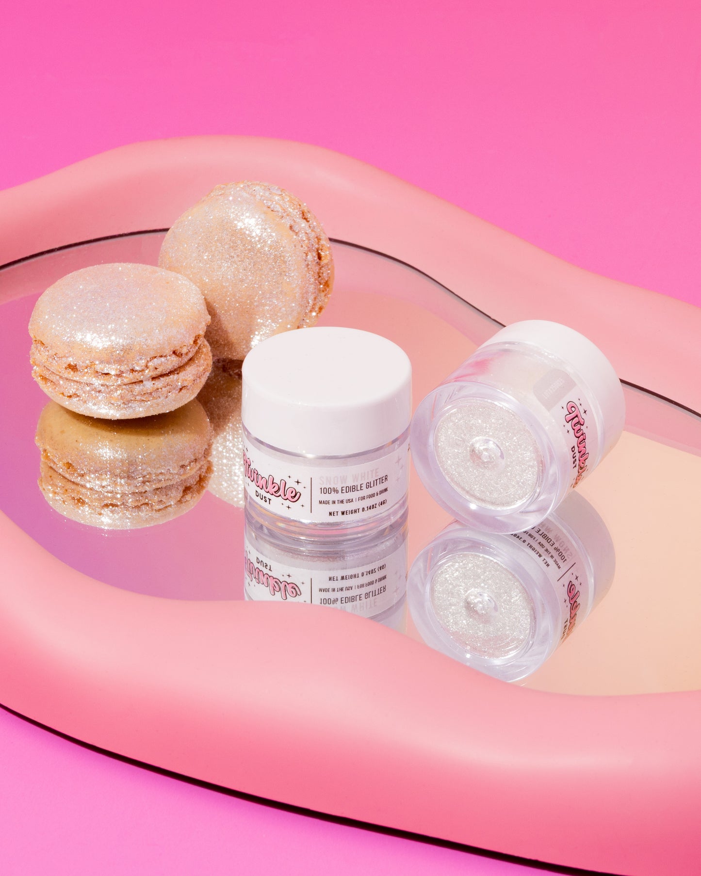 Snow White Edible Glitter