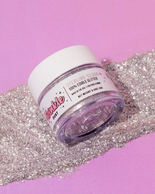 Sterling Silver Edible Glitter