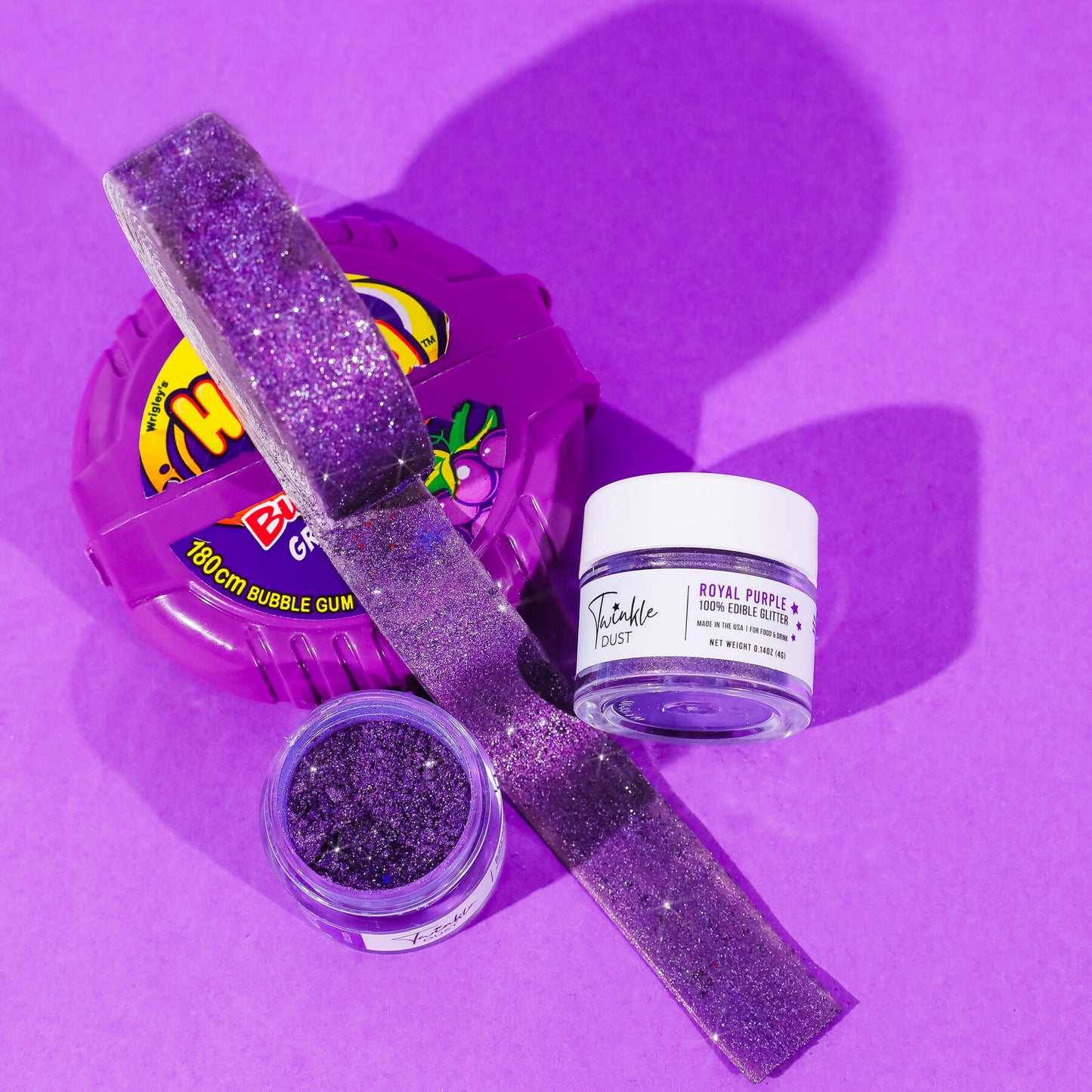 Royal Purple Edible Glitter