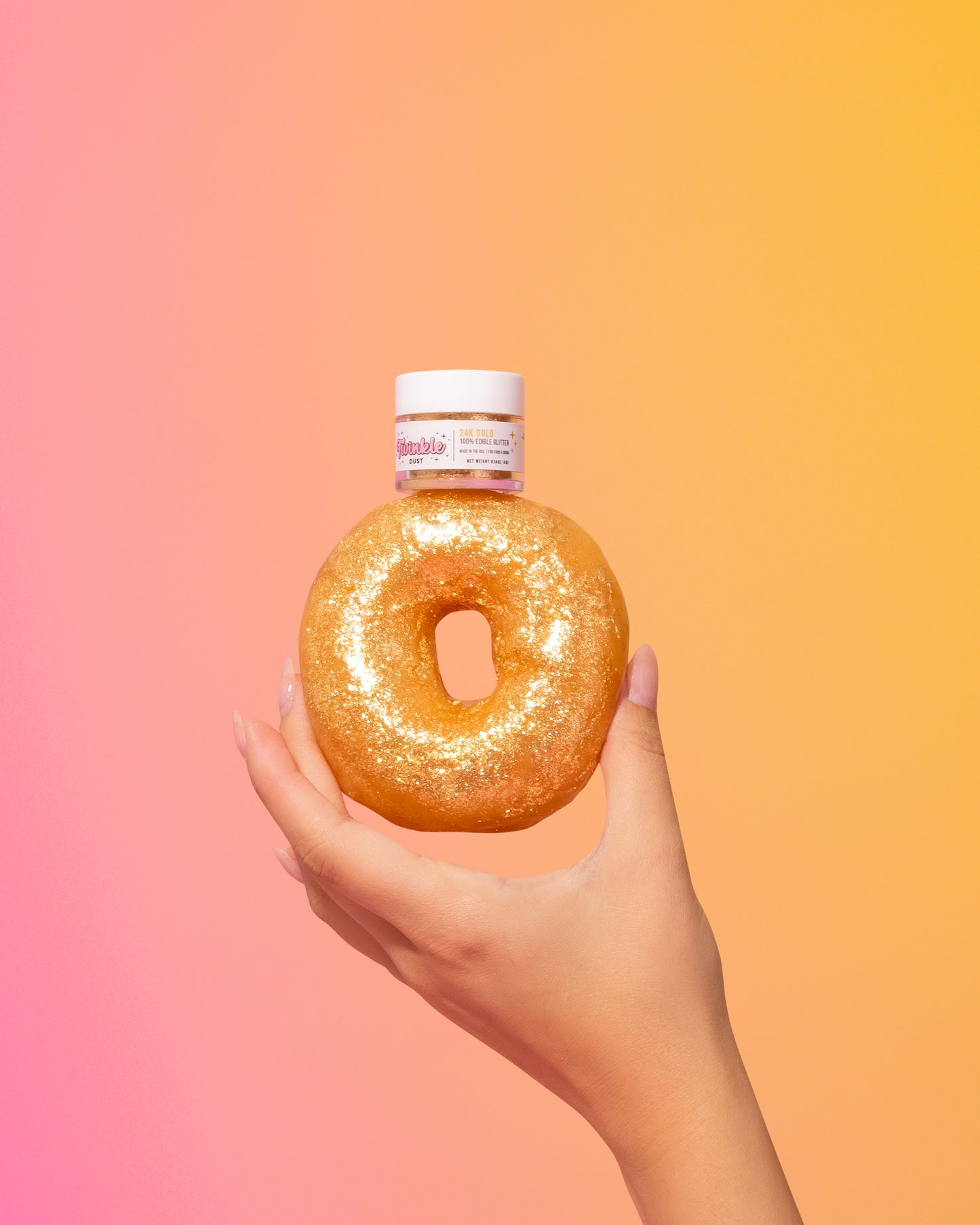 24k Gold Edible Glitter