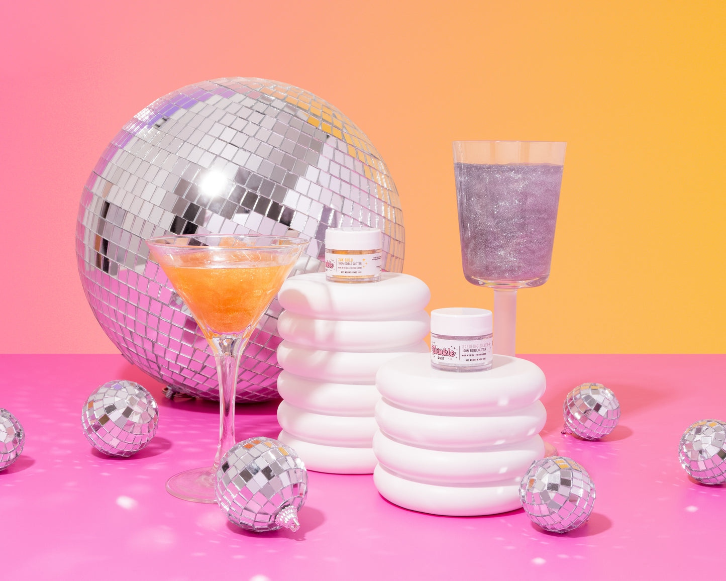 Metallic Duo Edible Glitter Set