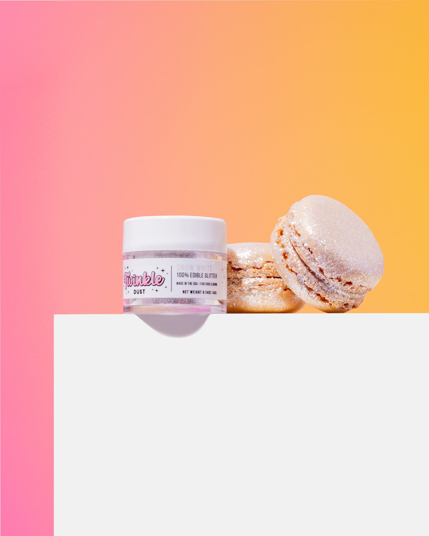 Snow White Edible Glitter