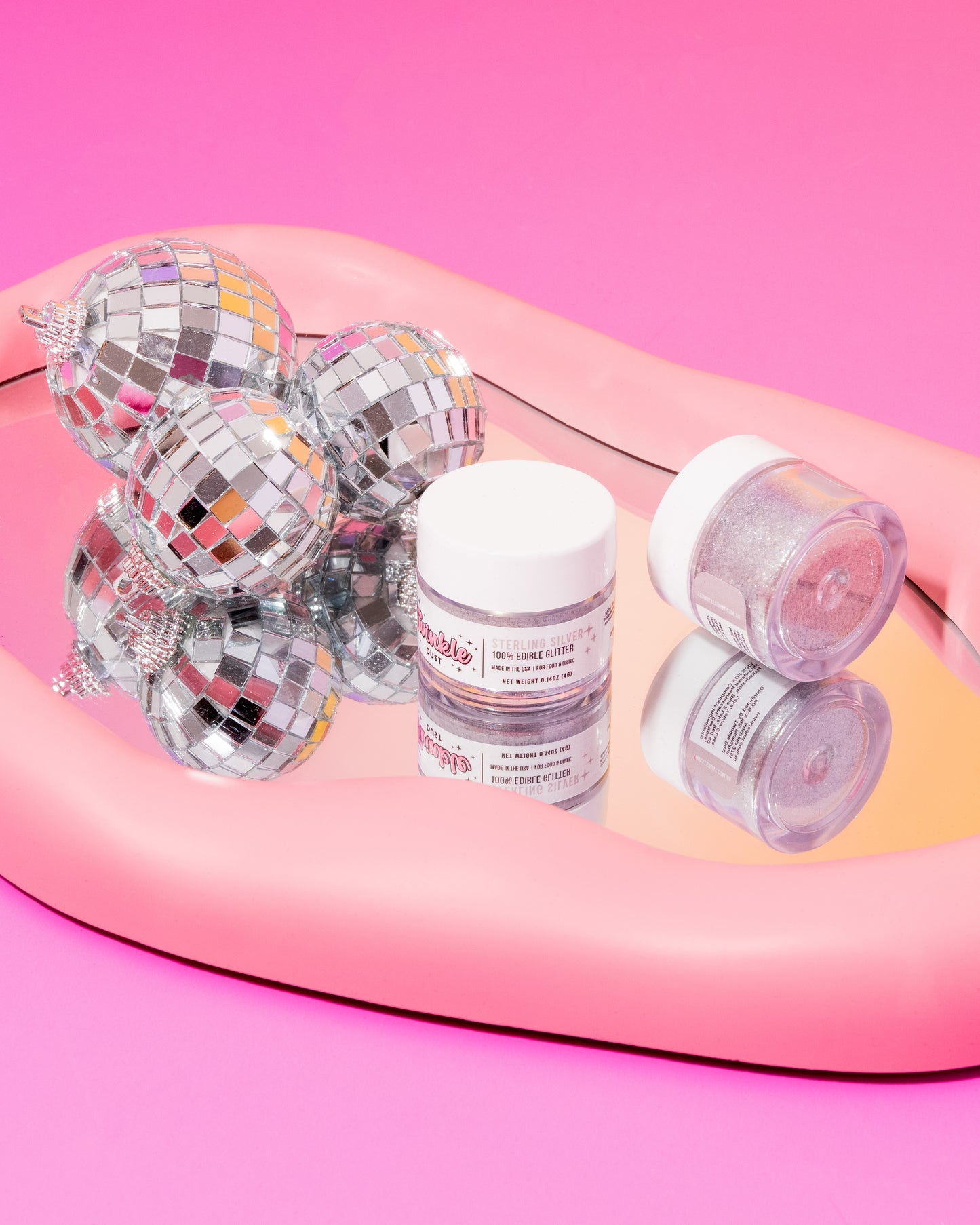 Sterling Silver Edible Glitter