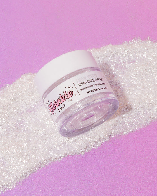 Snow White Edible Glitter