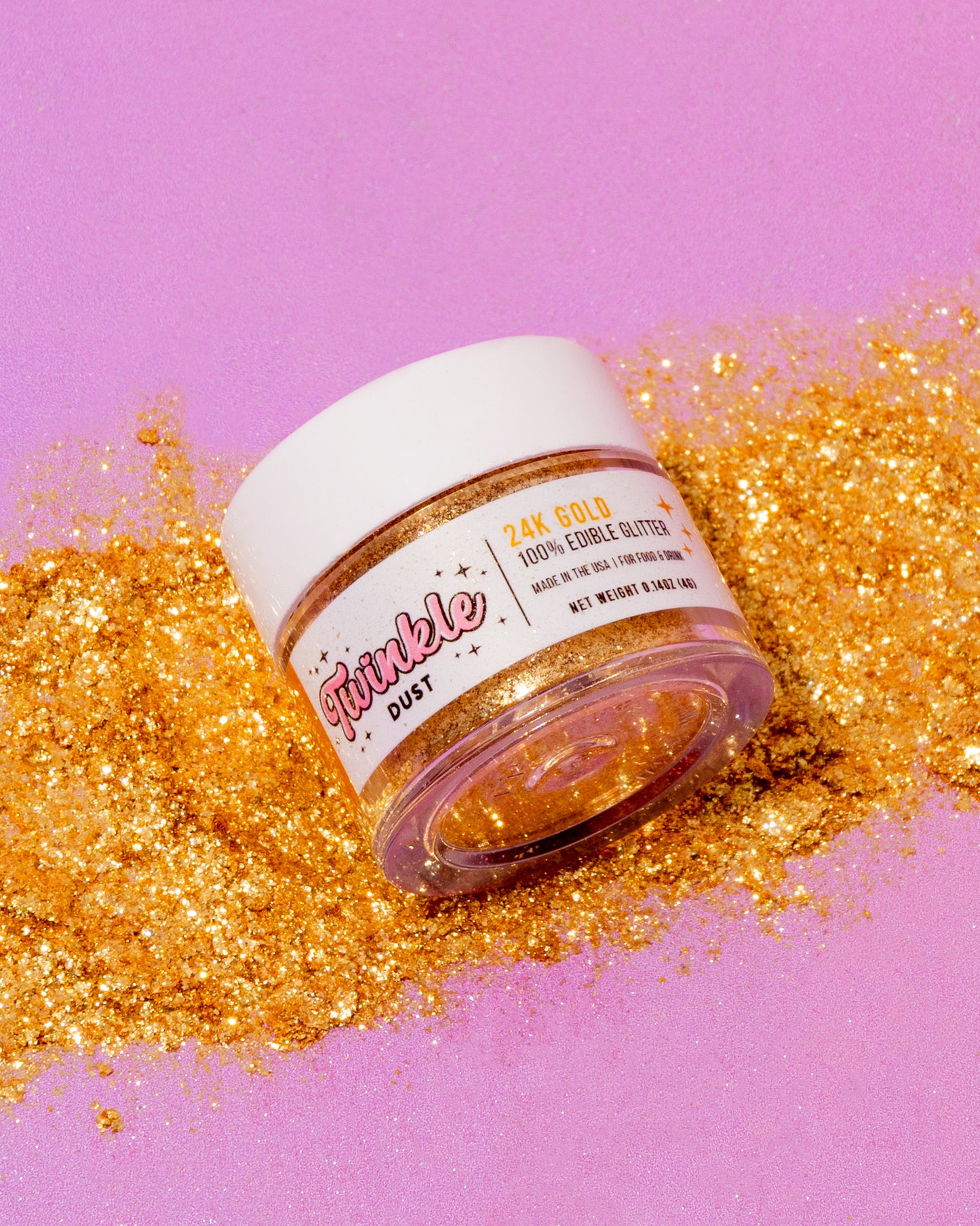 24k Gold Edible Glitter