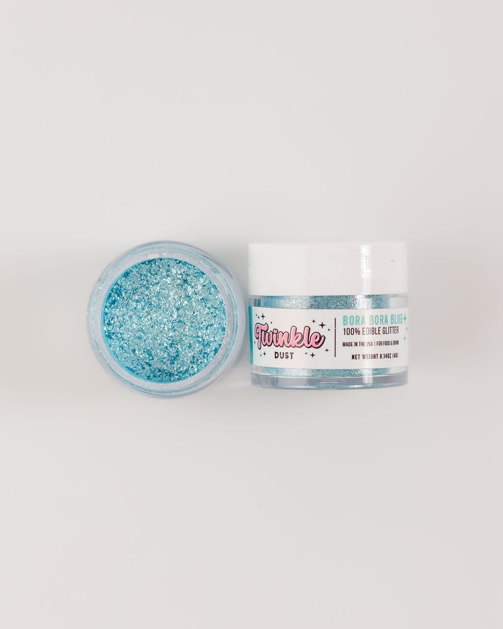 Bora Bora Blue Edible Glitter