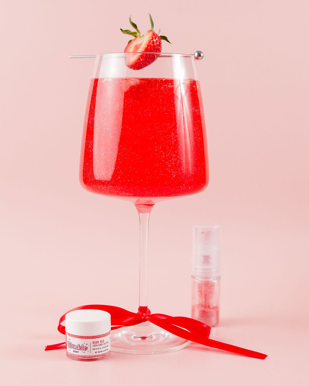 Ruby Red Edible Glitter