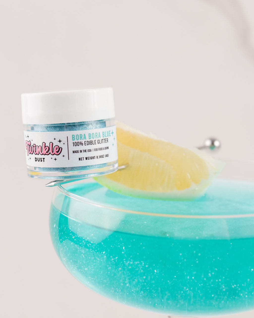 Bora Bora Blue Edible Glitter