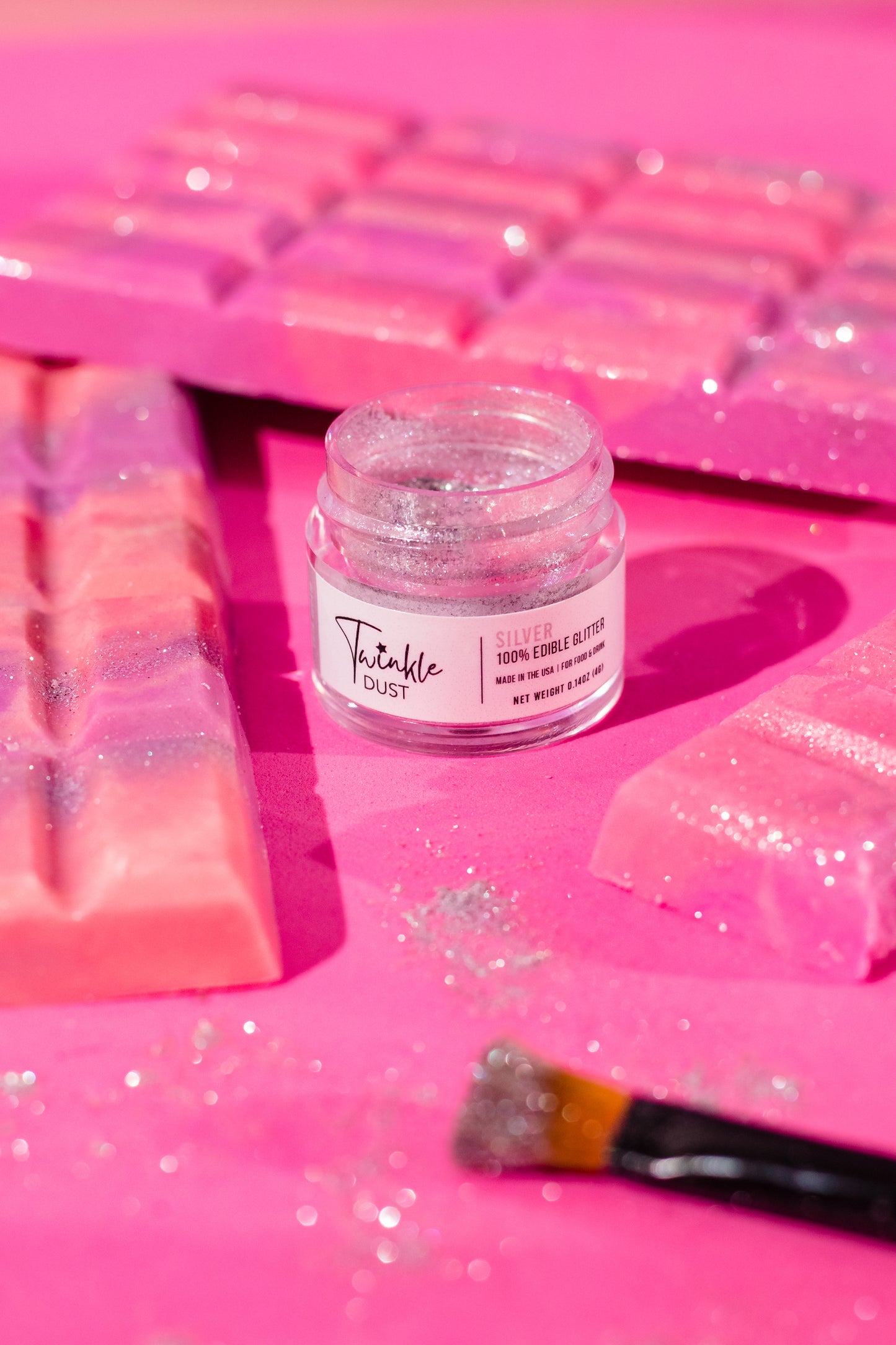 Sterling Silver Edible Glitter