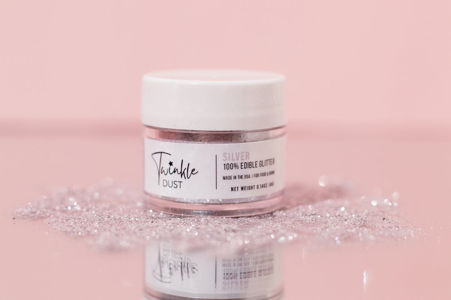 Sterling Silver Edible Glitter