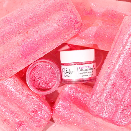 Party Pink Edible Glitter