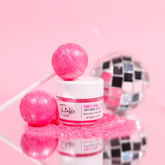 Party Pink Edible Glitter