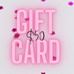Digital Gift Card